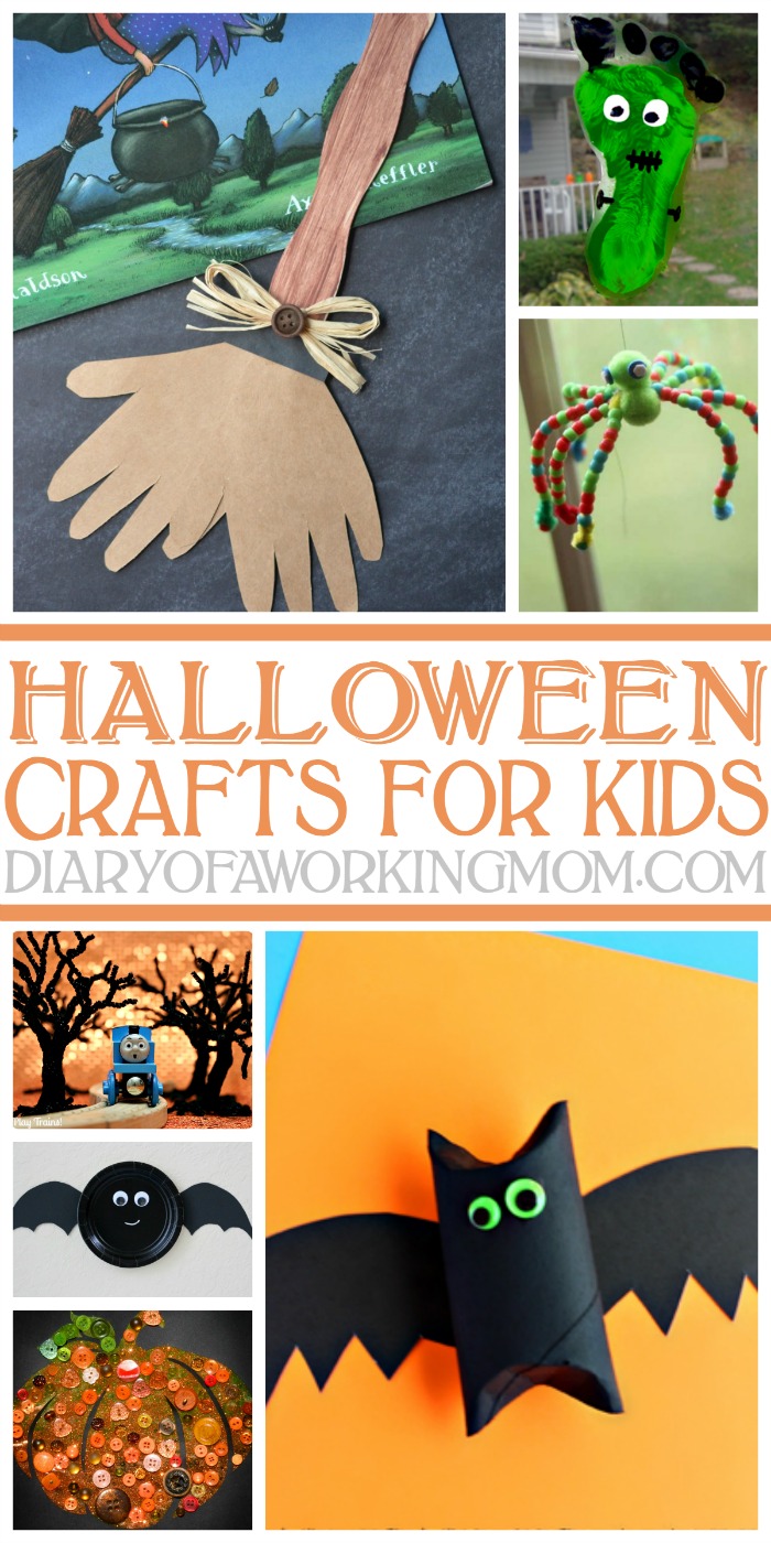 25 Halloween Crafts for Kids | Diary of a Working Mom